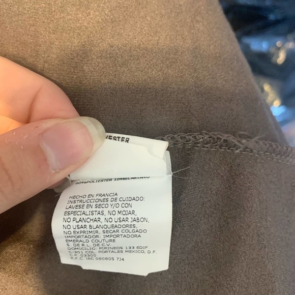 Jeff Gallano Gray Animal Print Cardigan Size 2 - Picture 9 of 11